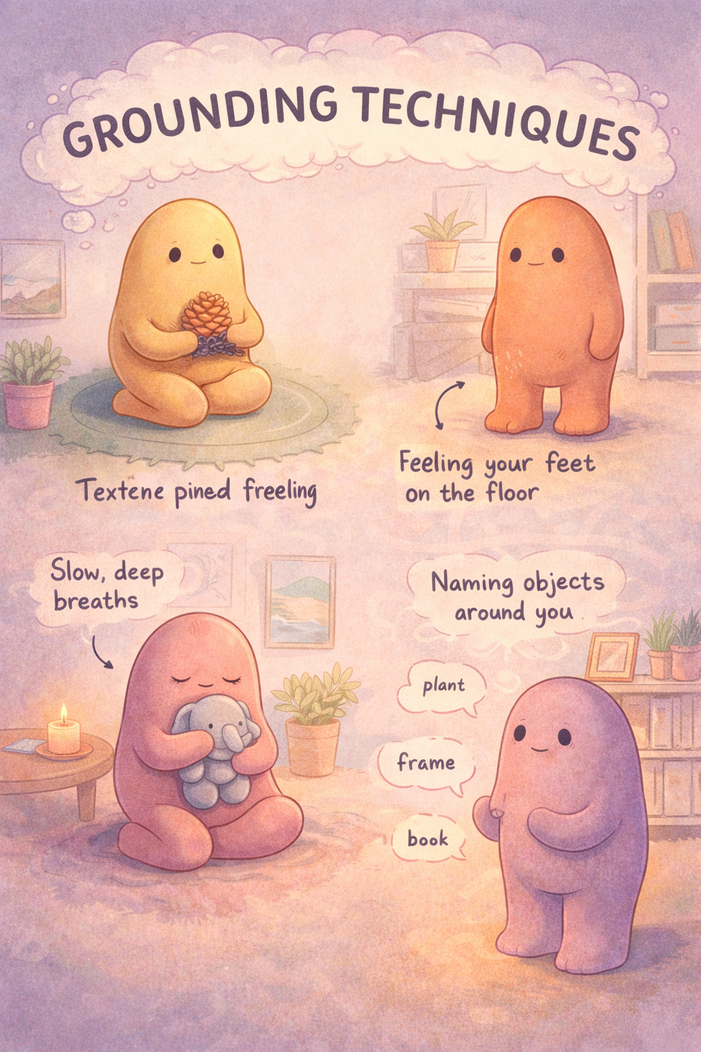 Grounding Techniques for Anxiety: A Step-by-Step Guide